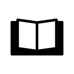 Book Icon Vector Symbol Design Illustration