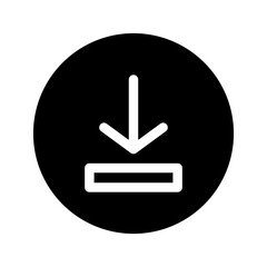 Fototapeta premium Download Icon Vector Symbol Design Illustration