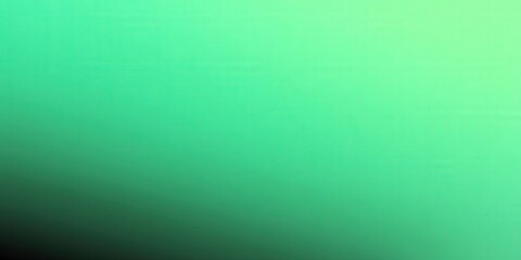 Obraz premium A beautiful green gradient forms a soft, blurred background with a subtle light.