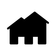 House Icon Vector Symbol Design Illustration