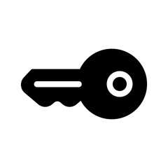 Key Icon Vector Symbol Design Illustration