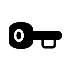 Key Icon Vector Symbol Design Illustration