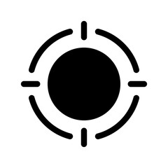 Target Icon Vector Symbol Design Illustration