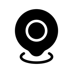 Pin Icon Vector Symbol Design Illustration