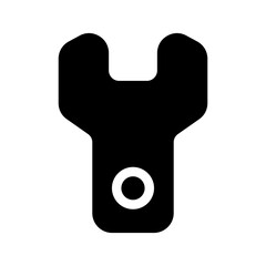 Wrench Icon Vector Symbol Design Illustration