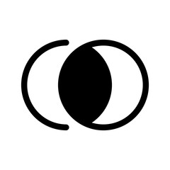 Overlay Icon Vector Symbol Design Illustration