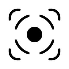 Focus Icon Vector Symbol Design Illustration