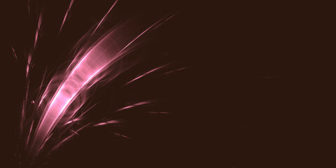 Leuchtendes Glasfaserkabel für ultraschnelles Internet – perfekte Verbindung für Streaming, Energie & moderne Kommunikation, Wissenschaft, Technologie, Forschung, rot