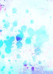 Mixture of paint color, Close-up