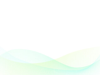 青緑の曲線の背景素材