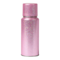 Sparkling Pink Spray Can with Glitter Finish for Arts and Crafts