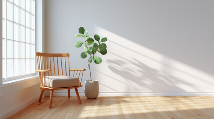 Modern interior of a room