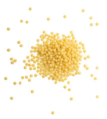 couscous israeli ptitim on transparent background macro png