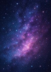 Vibrant cosmic galaxy illustration.