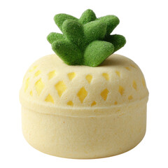 Decorative Pineapple-Shaped Bath Bomb for Relaxation and Spa Use