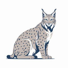 Lynx Animal Illustration