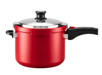 pressure cooker kitchen appliance isolated on transparent background