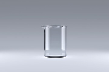 Flask with chemical solution