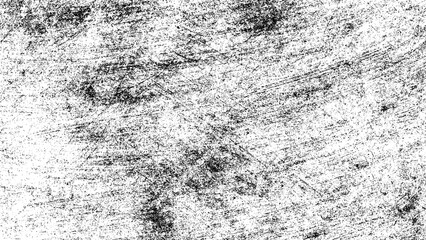 Naklejka premium Abstract grunge black and white distressed texture background
