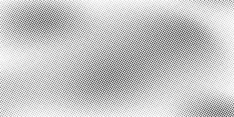 Grunge halftone gradient background. Faded grit noise texture. White and black sand wallpaper.