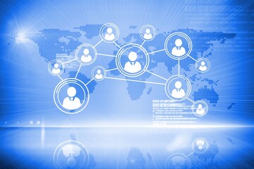 Futuristic technology interface