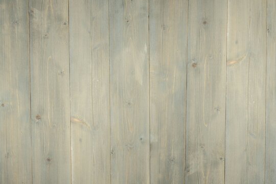 Fototapeta Flat design showing weathered grey wooden planks displaying grain patterns and subtle knots