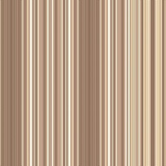 Classic vertical stripe pattern with varied widths and textures. Simple, elegant design in neutral brown and beige tones