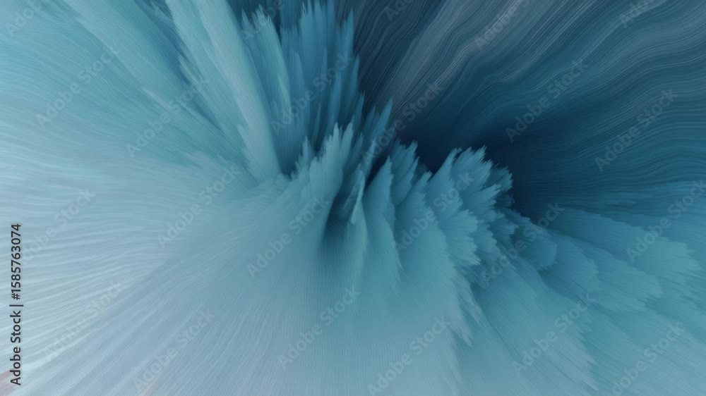 Poster abstract digital art with vibrant colors creating a dynamic, swirling texture of light and shadows