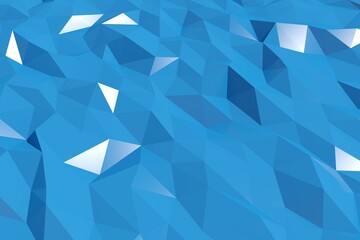 Close up of blue pattern