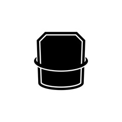 Modern Shield Logo Design isolated on white background