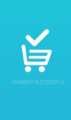 Payment successful screen
