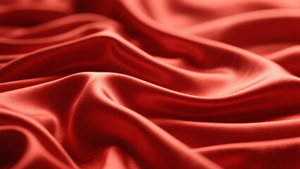 Obraz premium red satin background