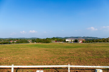 In Huangxu Town, Deyang City, Sichuan Province, China, there is an open and spacious livestock farm