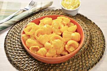 Macarrão com queijo