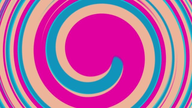 Remolino de color abstracto en bucle