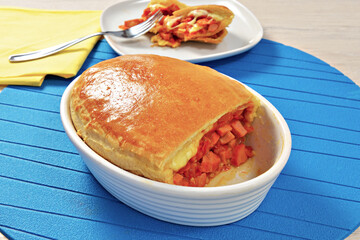 Torta de hotdog 