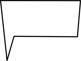 Text and Speech Bubble