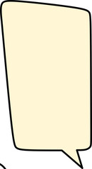 Text and Speech Bubble