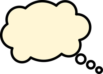 Text and Speech Bubble