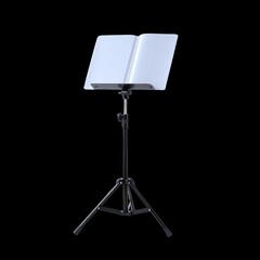Adjustable Sheet Music Stand for Musicians and Performers with a Sturdy Tripod Base for Stability and Versatility in Any Setting