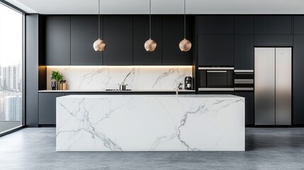 Modern kitchen interior design