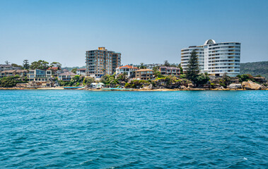 Expansive residences in the coastal of Manly Beach, with its tree-lined promenade and long stretch...