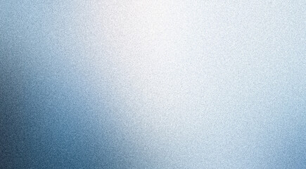 Blue gray grainy background, smooth dark to light gradient noise texture abstract banner poster header backdrop design