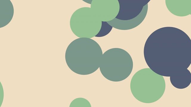 Fondo abstracto con c&iacute;rculos superpuestos
