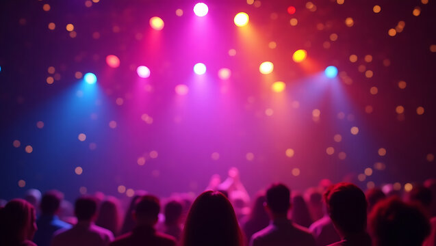 Abstract blue space background with glowing stars and futuristic digital design