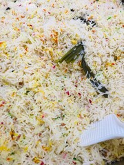 rice with this vibrant close-up! From aromatic basmati to flavorful jollof, each grain tells a story of rich cuisine and diverse cooking techniques. 