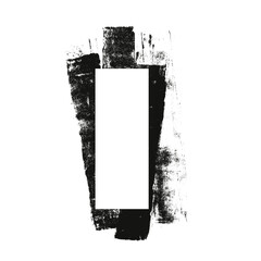 Dirty Grunge Rectangle Border SVG 02