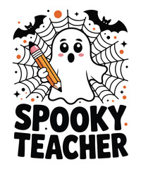Spooky teacher
