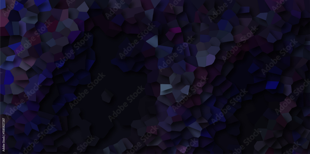 Poster abstract background of colorful liquid liner. abstract texture of liquid blue and black are light pa