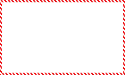 Candy cane frames. Christmas and New Year candy frame. Holiday x mas border. isolated on white background. Vector illustration.&nbsp;EPS&nbsp;10&nbsp;. 